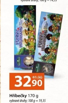 Sušenky hříbečky Miltonas