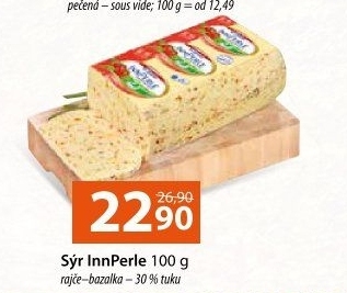 Sýr Innperle ochucený Bauer
