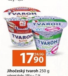 Tvaroh Jihočeský Madeta