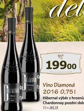 Víno Hibernal Diamond Collection - výběr z hroznů