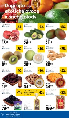 akční leták Tesco 30.10.2019-5.11.2019