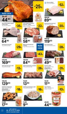 akční leták Tesco 30.10.2019-5.11.2019