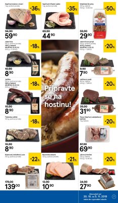 akční leták Tesco 30.10.2019-5.11.2019