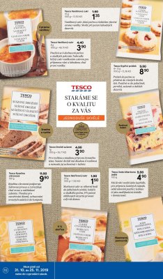 akční leták Tesco 30.10.2019-5.11.2019
