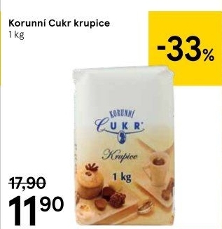 Cukr krupice Korunní