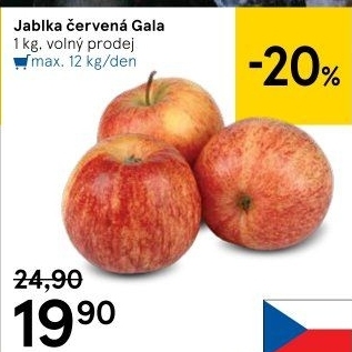 Jablka Gala
