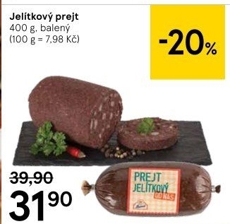 Jelítkový prejt Masna Studená