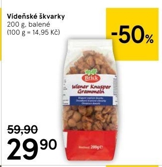 Křupavé škvarky Brick