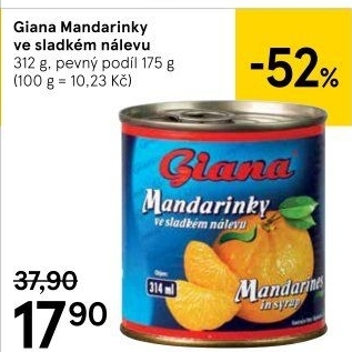Mandarinky Giana