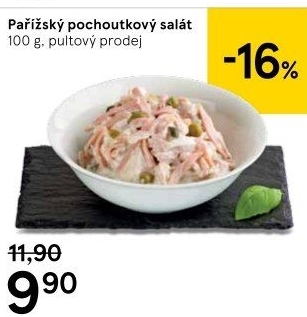 Pařížský pochoutkový salát