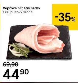 Sádlo vepřové syrové