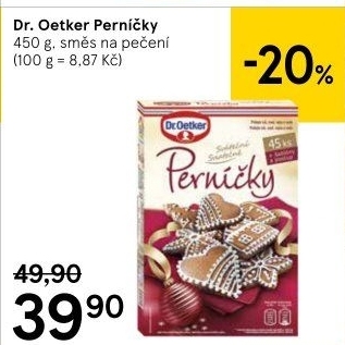 Směs na perníčky Dr. Oetker