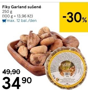 Sušené fíky Garland Dr. Ensa