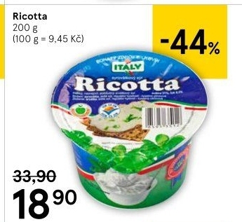 Sýr Ricotta Italy
