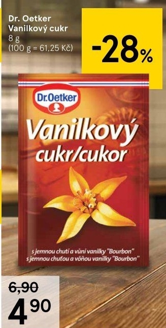 Vanilkový cukr Dr. Oetker