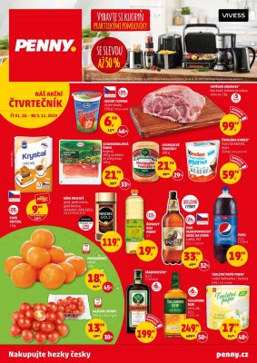 akční leták Penny Market 31.10.2019-3.11.2019