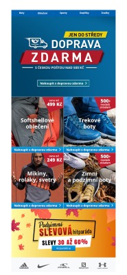 akční leták Sportisimo 28.10.2019-30.10.2019