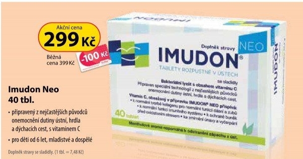 Doplněk stravy Imudon Neo