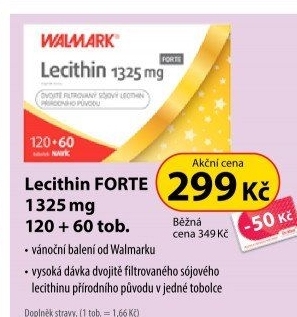 Doplněk stravy Lecithin Forte Walmark