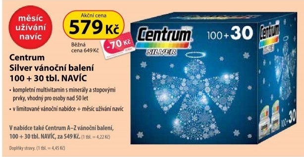 Doplněk stravy Silver Centrum