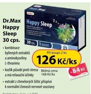 Dr.Max Happy Sleep 30 kapslí