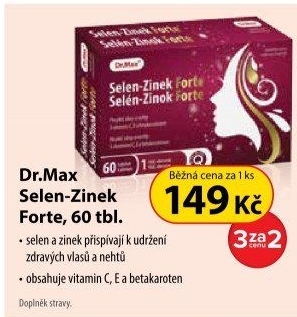 Dr.Max Selen-Zinek Forte 60 tablet