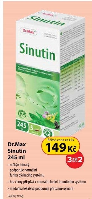 Dr.Max Sinutin sirup 245 ml