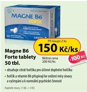 Magne B6 Forte 50 tablet
