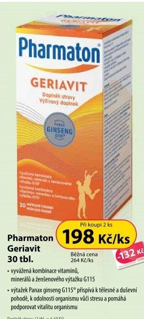Pharmaton Geriavit 30 kapslí