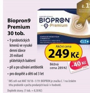 Probiotika Biopron9 Premium Walmark