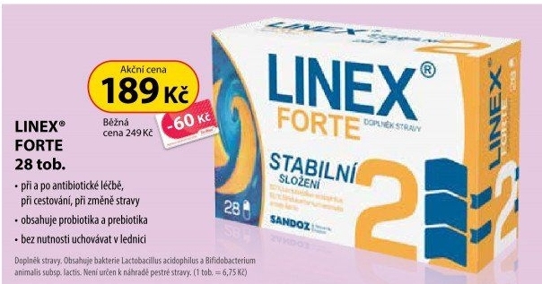 Probiotika Linex Forte Sandoz