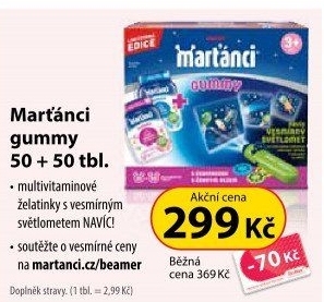 Vitamíny Gummy Marťánci