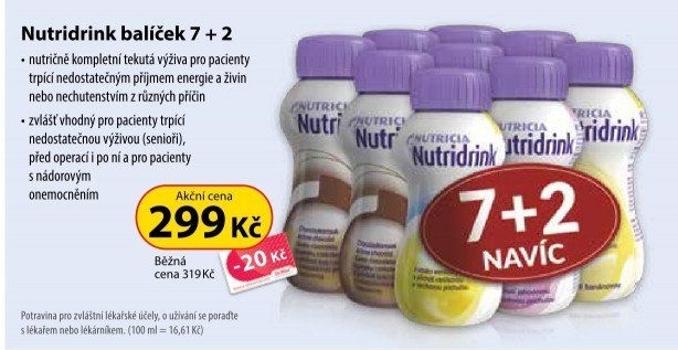 Výživa Nutridrink