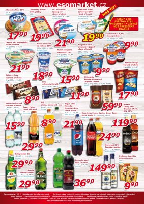 akční leták ESO MARKET 6.11.2019-17.11.2019