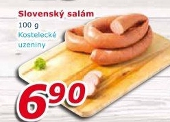 Salám slovenský točený Kostelecké uzeniny
