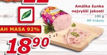 Šunka Amálka nejvyšší jakosti Krásno