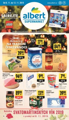 akční leták Albert 6.11.2019-12.11.2019