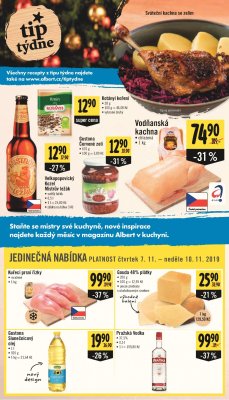 akční leták Albert 6.11.2019-12.11.2019