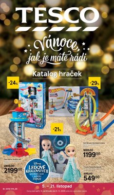 akční leták Tesco 5.11.2019-21.11.2019