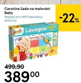 Dětská sada na malování Carotina