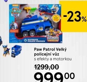 Dětské policejní auto Tlapková patrola Paw Patrol