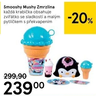 Hračka s překvapením Smooshy Mushy