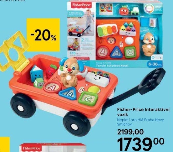Interaktivní vozík Fisher - Price