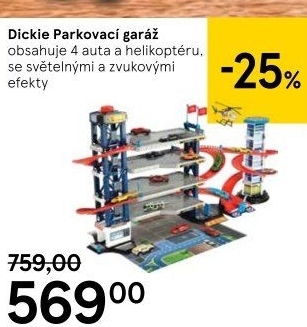 Parkovací garáž Dickie Toys