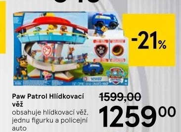 Pátrací věž Tlapková patrola Paw Patrol