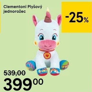 Plyšové zvířátko Clementoni