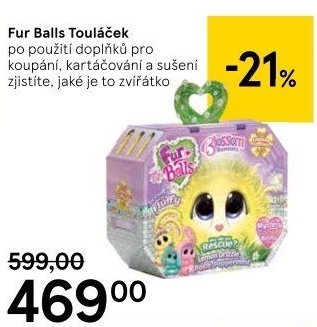 Plyšové zvířátko Fur Balls