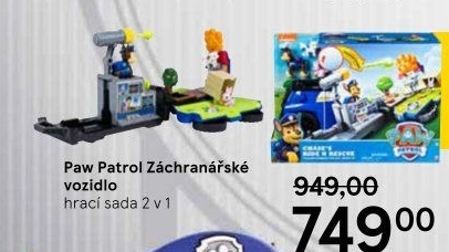 Záchranářská vozidla Tlapková patrola Paw Patrol