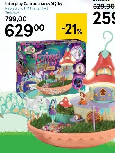 Zahrada se světýlky My Fairy Garden