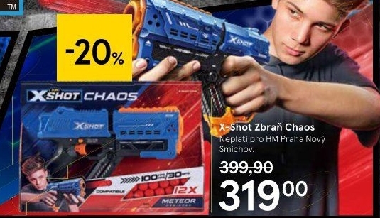 Zbraň Chaos X-Shot